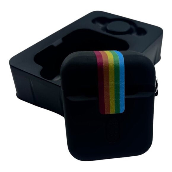 Cheeday Camera-Inspired AirPods Case For AirPods 1/2 Magnetic Cover Shockproof T - Picture 3 of 9